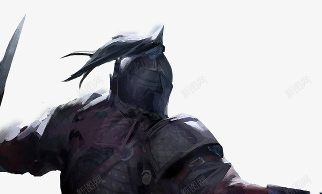 拿刀的将士背影png免抠素材_88icon https://88icon.com 将士 背影