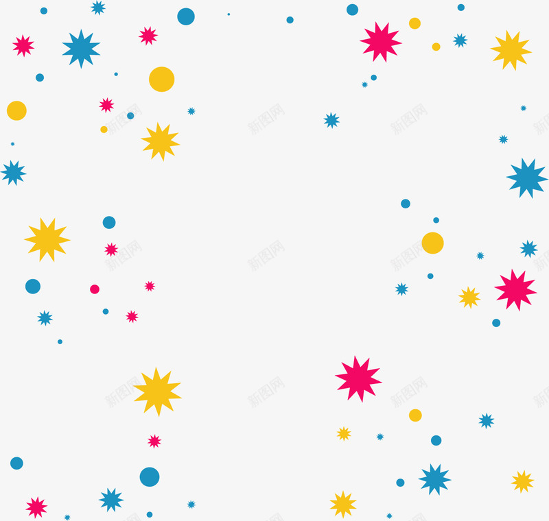 彩色几何波点花纹矢量图ai免抠素材_88icon https://88icon.com 几何花纹 墨点花纹 彩色花纹 波点花纹 矢量png 花纹 矢量图