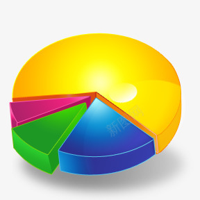 数据饼图png免抠素材_88icon https://88icon.com PPT元素 数据 饼图