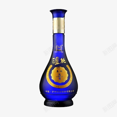泸州老窖泸纯酒png免抠素材_88icon https://88icon.com 产品实物 四川白酒 泸州老窖 泸纯 蓝瓶