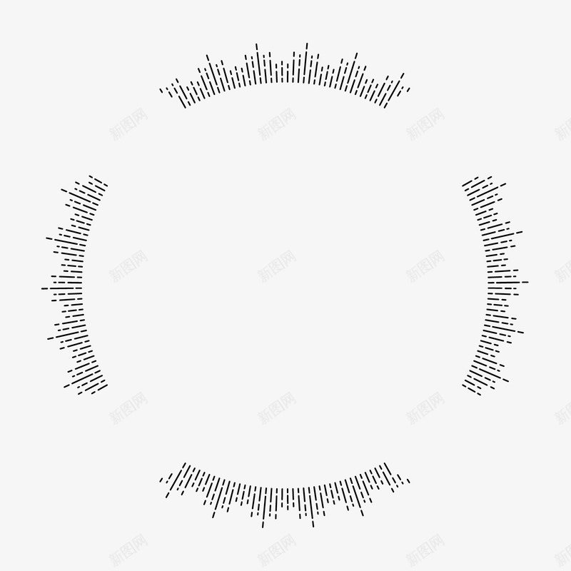抽象几何圆环边框矢量图ai免抠素材_88icon https://88icon.com 几何 圆环 圈 抽象 新图网 科技 边框 矢量图