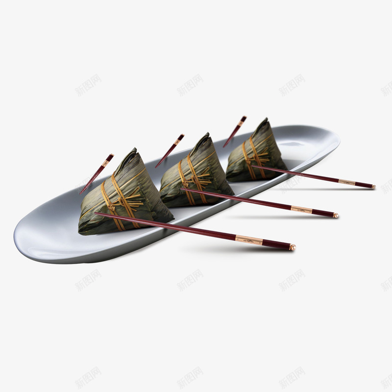 粽子划龙舟psd免抠素材_88icon https://88icon.com 端午 粽子 节日 龙舟