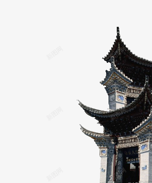 房檐png免抠素材_88icon https://88icon.com 中国风 古典屋檐 古建筑 房檐 房檐素材大全