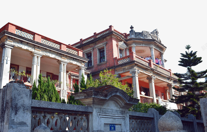 厦门街景特色建筑png免抠素材_88icon https://88icon.com 厦门风景 城市街景 魅力城市 鼓浪屿风情
