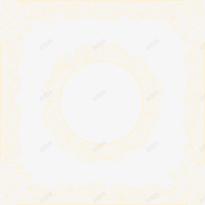 蕾丝花纹花边png免抠素材_88icon https://88icon.com 浪漫 精美 精致 花纹 花纹矢量 花纹花边 花边 蕾丝