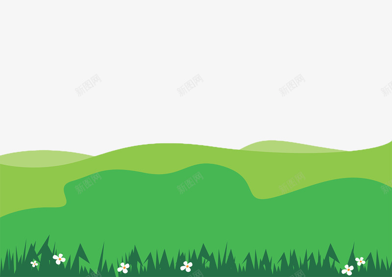 一片手绘绿色山坡矢量图ai免抠素材_88icon https://88icon.com 一片草地 山坡 山坡草地 矢量草地 绿色草地 草地PNG 矢量图