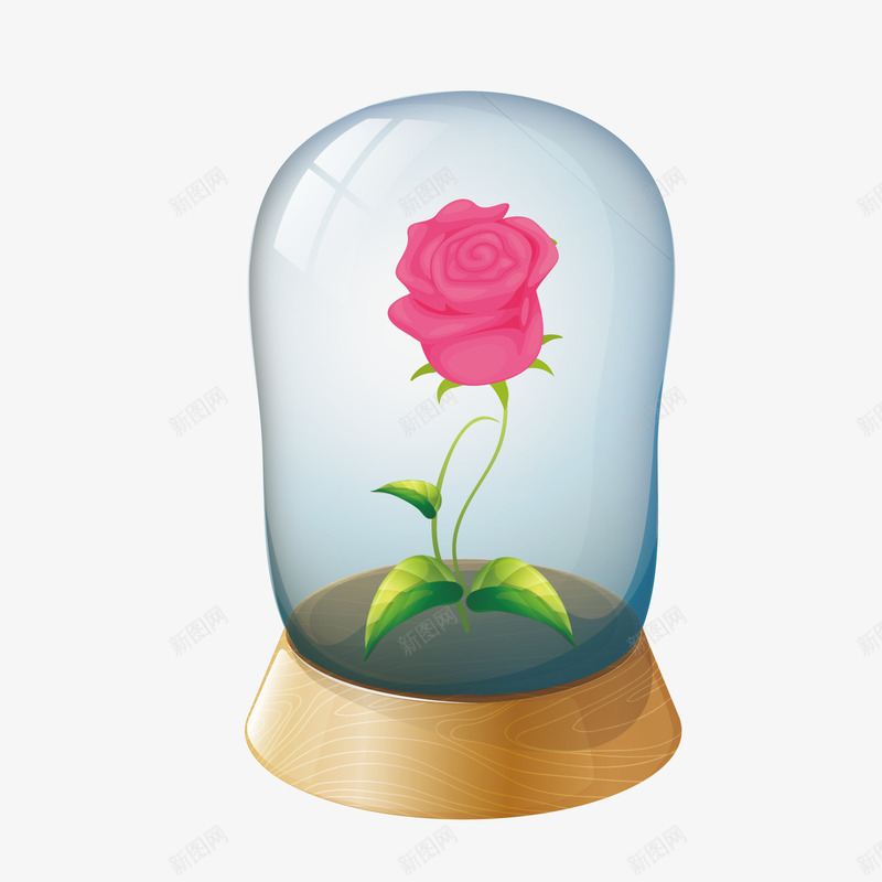 玫瑰花png免抠素材_88icon https://88icon.com PNG免扣图下载 保护 小王子 植物 花开 装饰