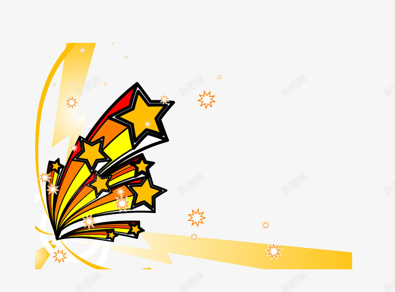 立体放射星星矢量图ai免抠素材_88icon https://88icon.com 放射 星星 立体 矢量图