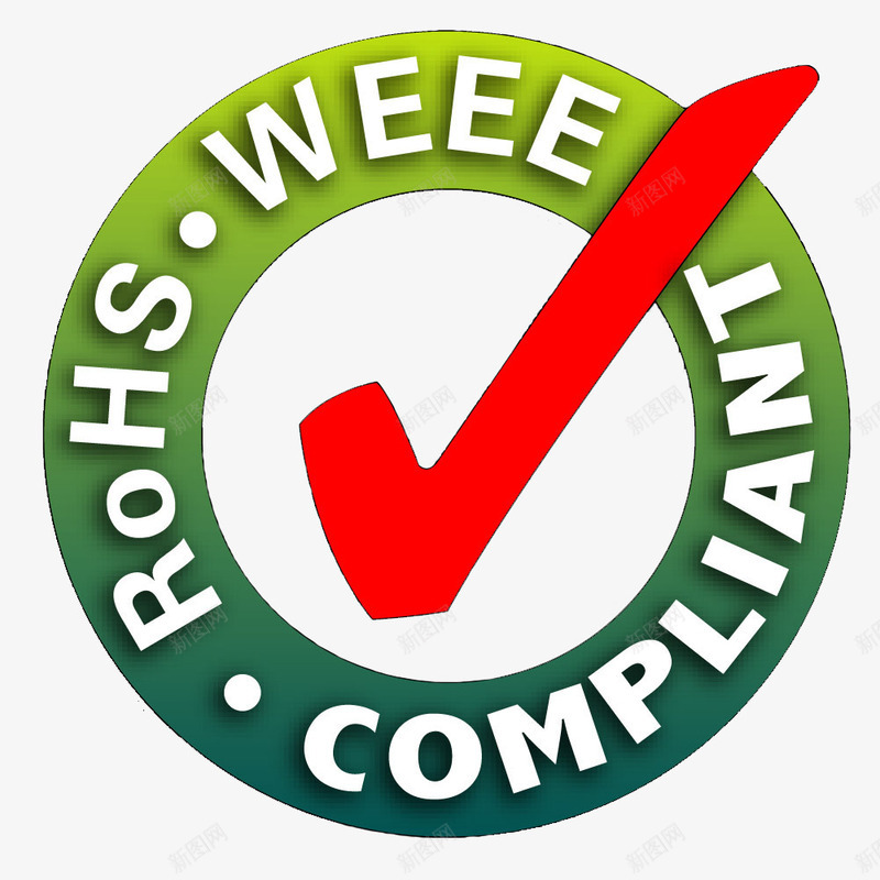 ROHS认证标志png免抠素材_88icon https://88icon.com 3C标志 ROHS ROHS认证 绿色 认证标志