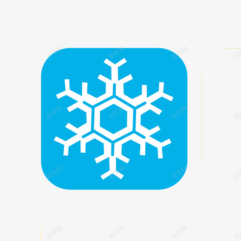 雪花标志png免抠素材_88icon https://88icon.com 冬天 雪绒花 雪花 飘雪