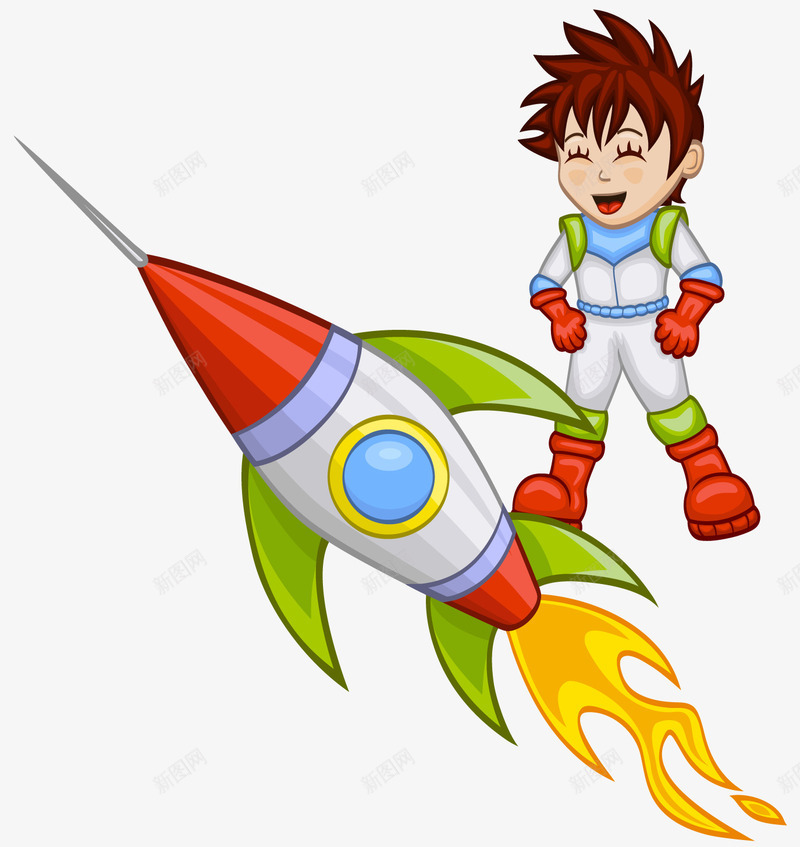 飞行员png免抠素材_88icon https://88icon.com 太空 火箭 矢量素材 航天 飞行员