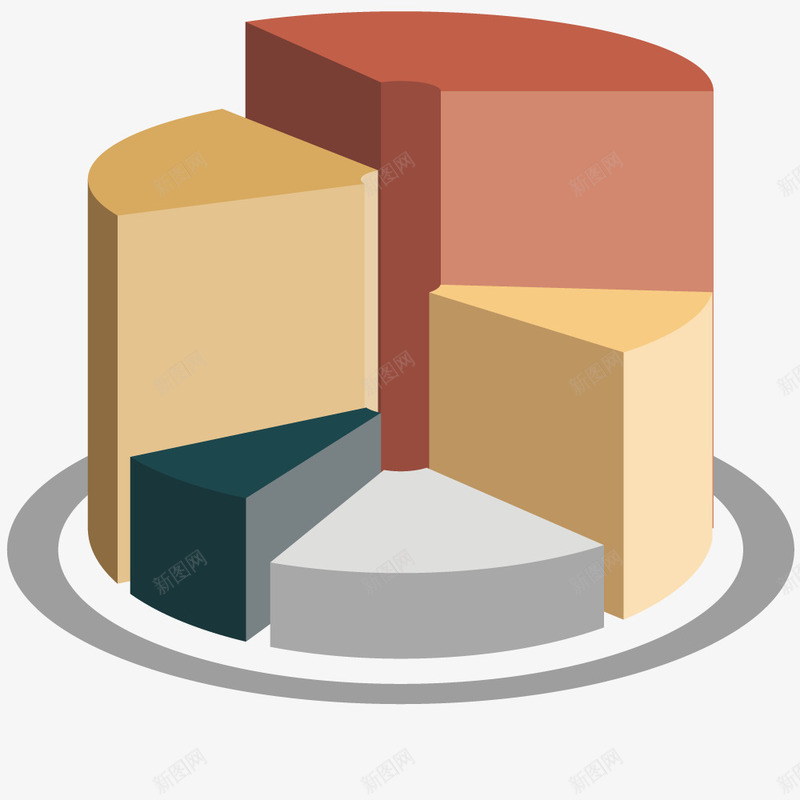 数据统计信息png免抠素材_88icon https://88icon.com 商业 商业数据 形状 柱形统计图 立体