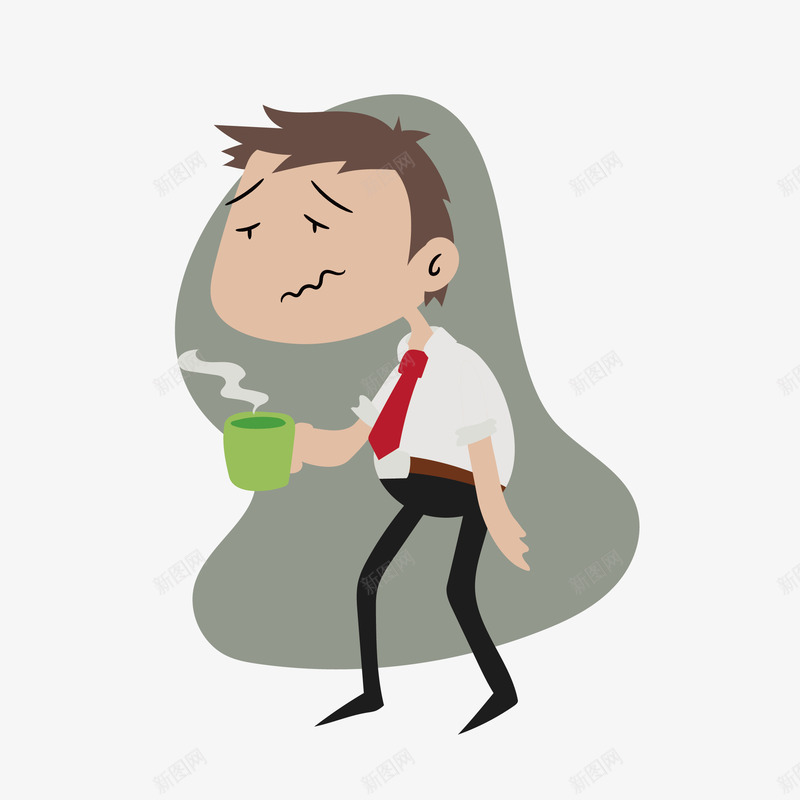手绘上班难受男生矢量图eps免抠素材_88icon https://88icon.com png免抠图 上班 创意 卡通 咖啡 手绘 时尚 男生 难受 矢量图