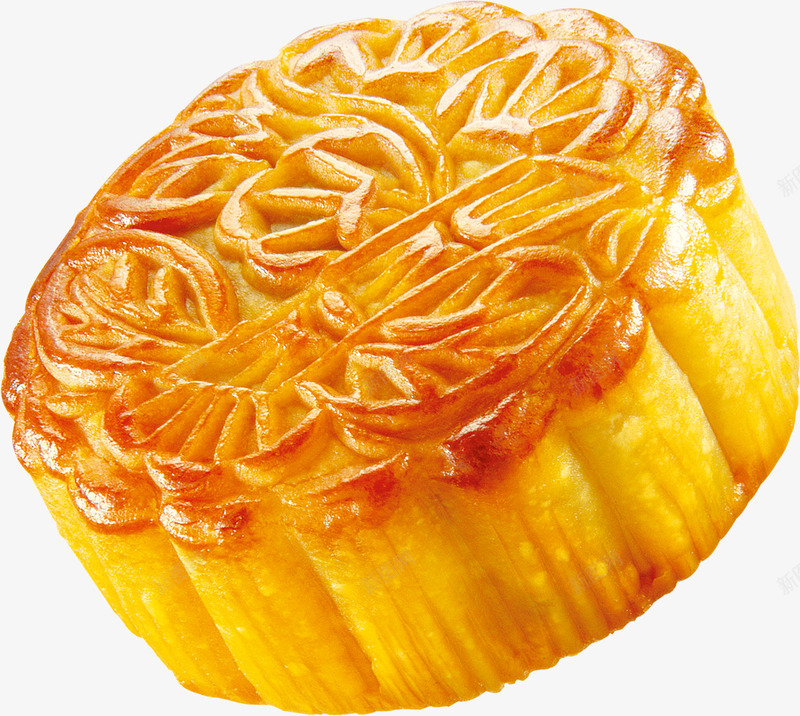 金黄色美味月饼中秋png免抠素材_88icon https://88icon.com 中秋 月饼 美味 金黄色
