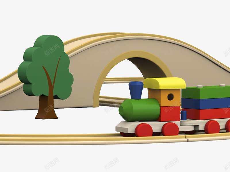 卡通手绘桥边的轨道火车png免抠素材_88icon https://88icon.com 交通工具 列车 旅行 旅途 火车 火车头 火车轮 玩具 积木 车 车厢 轨道 运行 铁路 长车厢