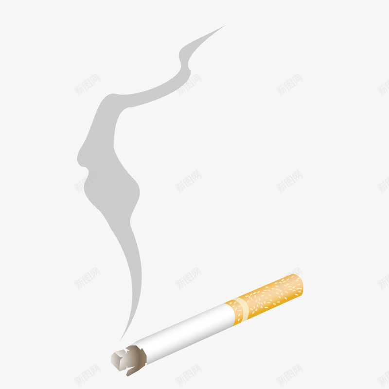 卡通香烟背景装饰png免抠素材_88icon https://88icon.com 一支烟 一根烟 卡通烟雾 卡通香烟 背景装饰