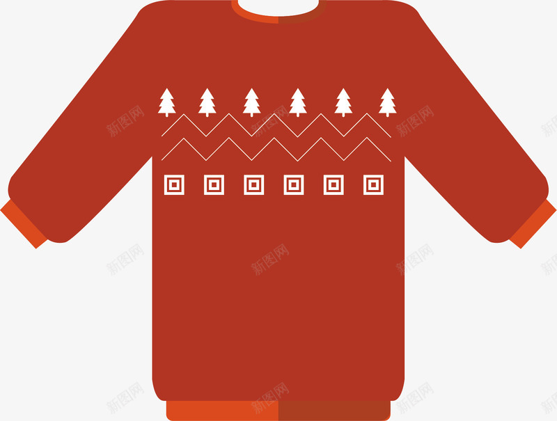 衣服版型矢量图eps免抠素材_88icon https://88icon.com 圣诞节 模型 款式 男装 矢量图