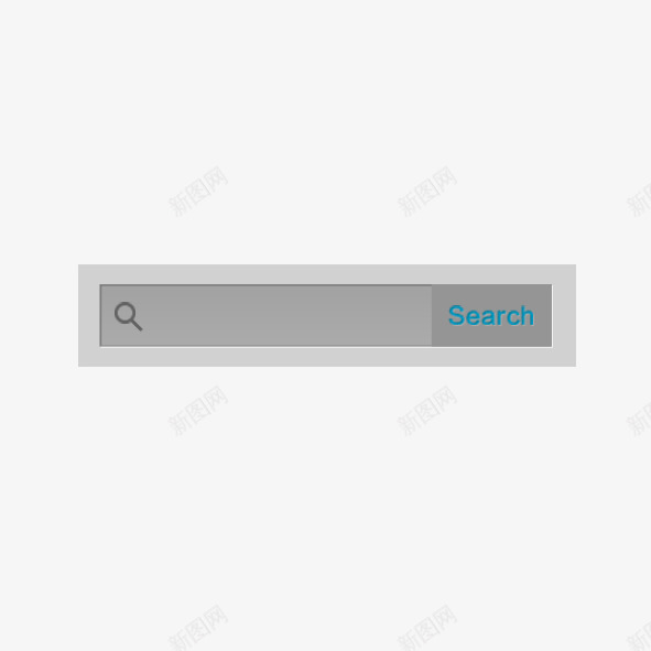 简约网站灰色搜索框psd免抠素材_88icon https://88icon.com 搜索框 灰色 简约 网站