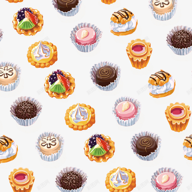 点心甜品矢量图eps免抠素材_88icon https://88icon.com PNG图片 PNG图片素材 PNG素材 PNG素材免费下载 定制蛋糕卡通 点心 甜品 矢量图 蛋糕 饮食点心