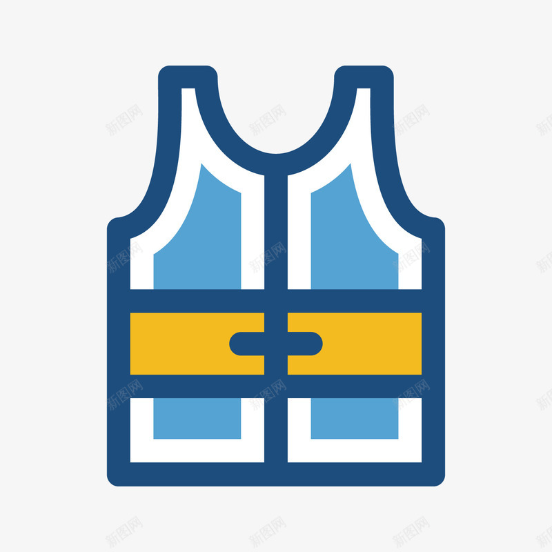 蓝色手绘线稿装饰马甲卡通插画矢量图ai免抠素材_88icon https://88icon.com 卡通插画 弧度 弯曲 扁平化 手绘 服饰 线稿 蓝色 装置 马甲 矢量图