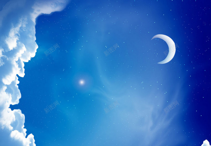 蓝色梦幻夜空背景七夕情人节png免抠素材_88icon https://88icon.com 七夕 仰望夜空 夜空 情人节 梦幻 背景 蓝色