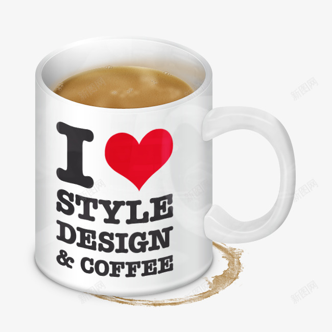 白色可爱陶瓷杯png免抠素材_88icon https://88icon.com 咖啡杯 杯子 水杯 白色杯子 陶瓷杯