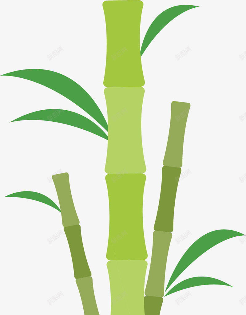 绿色美容会馆竹子png免抠素材_88icon https://88icon.com 矢量png 竹子 纯天然 纯植物 绿色竹子 美容会馆