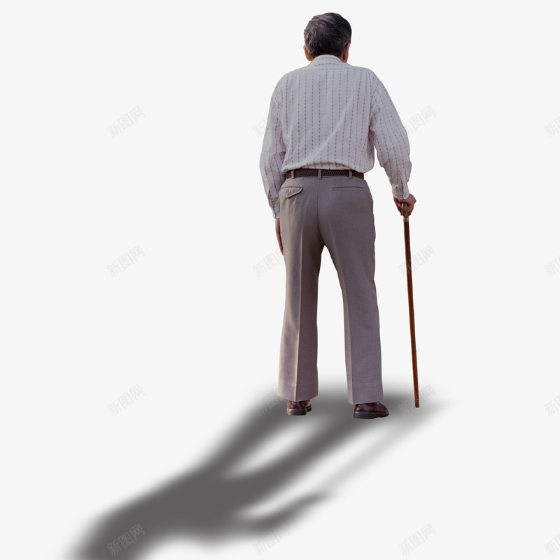 老年人孤独的背影png免抠素材_88icon https://88icon.com 孤独的背影 年老 拐棍 父亲 父爱 老年人 老爷爷 行动不便
