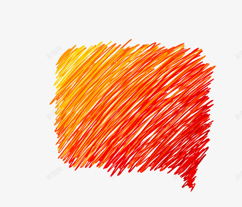 手绘涂鸦对话框矢量图ai免抠素材_88icon https://88icon.com 对话框 手绘 涂鸦 矢量图