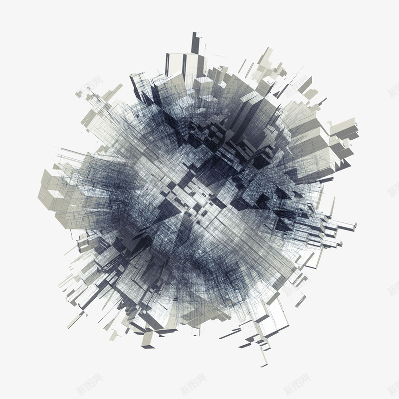 灰色科技城市发展球体模型png免抠素材_88icon https://88icon.com 圆形 城市 拥挤 模型 灰色 球体 科技 科技线条球 立体 线条