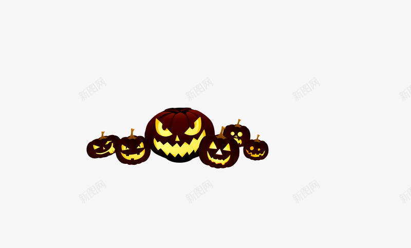 万圣节恐怖主题之南瓜灯png免抠素材_88icon https://88icon.com 万圣节 万圣节主题 南瓜灯 恐怖
