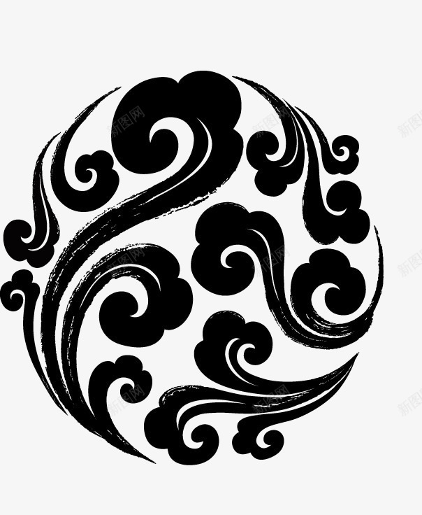 手绘手绘祥云png免抠素材_88icon https://88icon.com 中国风 中国风符号 传统 传统纹样 卡通 卡通素材 底纹剪影 手绘 手绘底纹 祥云卡通