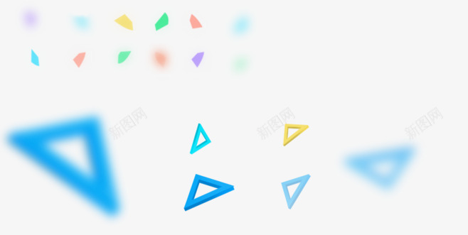 蓝色三角尺子漂浮png免抠素材_88icon https://88icon.com 三角尺 漂浮 素材 蓝色