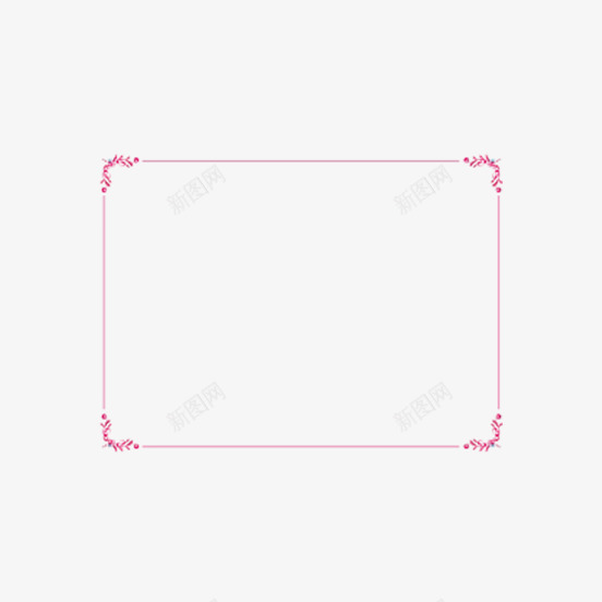 简约边框png免抠素材_88icon https://88icon.com 图框 文本框 画框 相框 绿色边框 花边 装饰边框