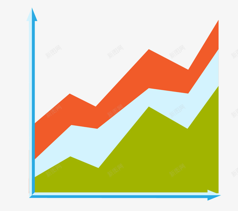 折线数据图png免抠素材_88icon https://88icon.com 坐标轴 折线 数据 矢量素材