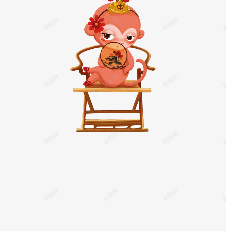 猴年大吉png免抠素材_88icon https://88icon.com 2016 吉祥 吉祥物 新年 猴 猴子 猴年