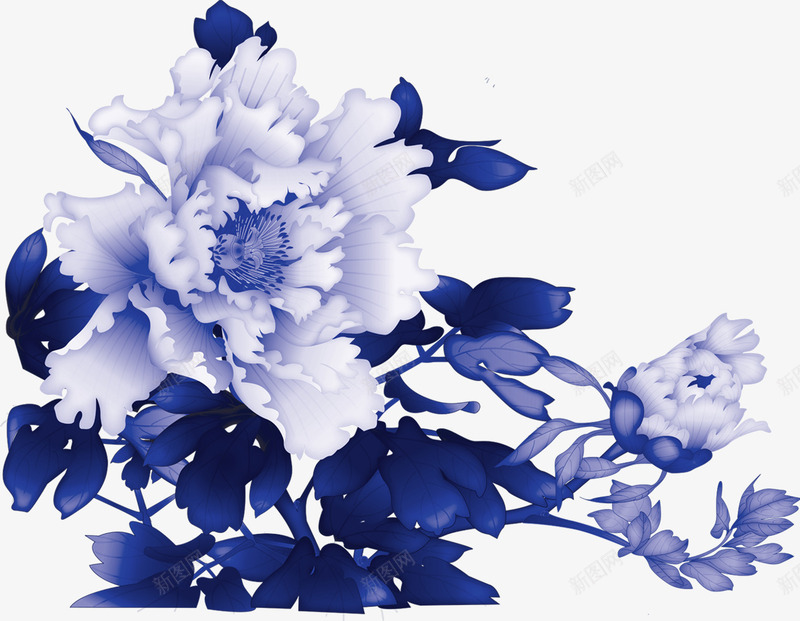 中秋节手绘花朵贺卡png免抠素材_88icon https://88icon.com 中秋节 花朵 贺卡
