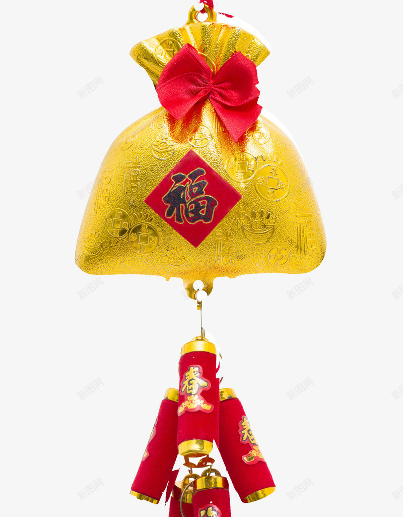 春节福袋png免抠素材_88icon https://88icon.com 春节 福袋 素材 节日 装饰