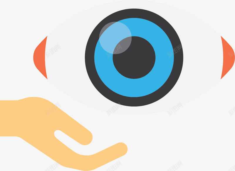 手掌立体闪耀眼睛png免抠素材_88icon https://88icon.com 保护眼睛 全球爱眼日 手掌 爱护眼睛 眼睛 立体眼睛 视力 闪耀眼睛
