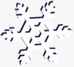 精致雪花漂浮挂件装饰png免抠素材_88icon https://88icon.com 扁平 文艺 浪漫 清新