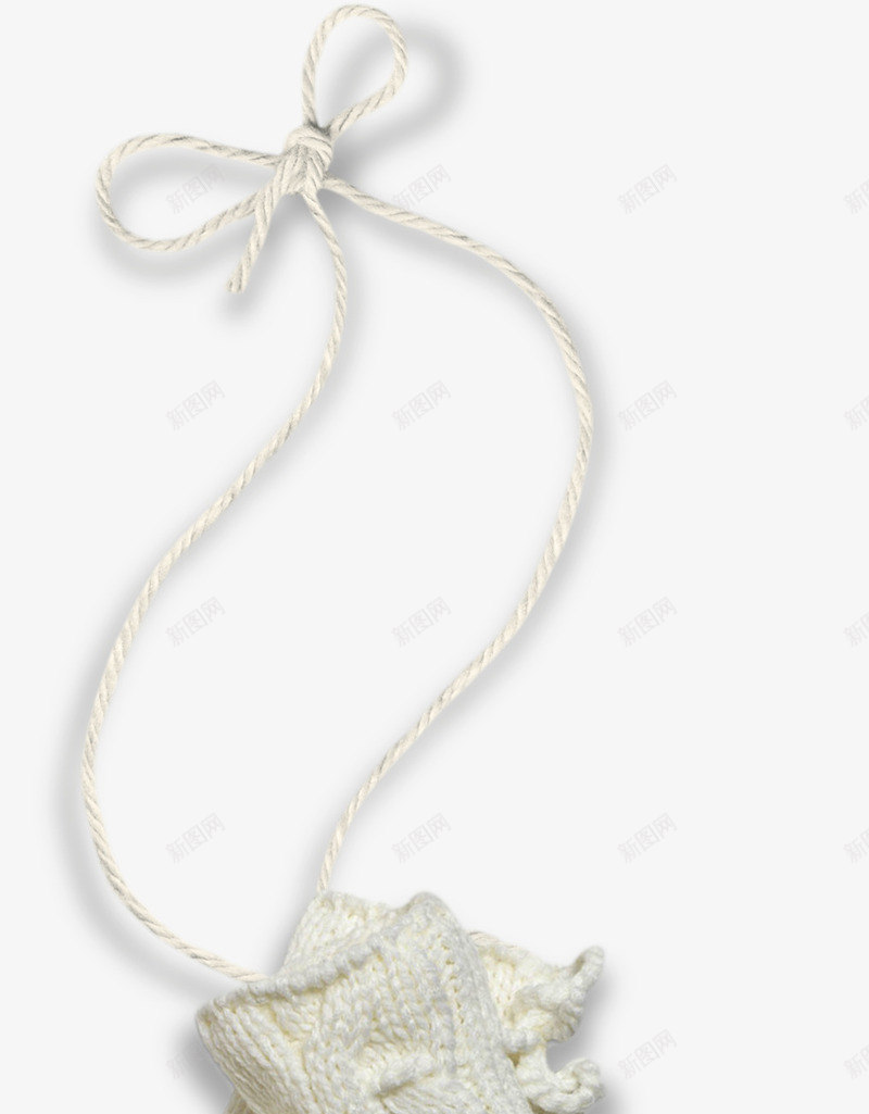手套png免抠素材_88icon https://88icon.com 冬季 手套 手织品 服饰 蝴蝶结