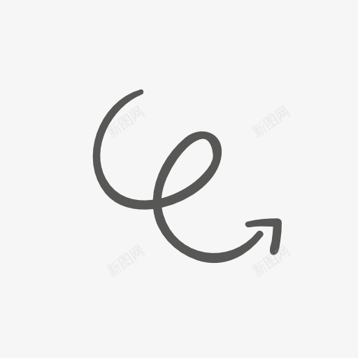 装饰图案png免抠素材_88icon https://88icon.com 小元素 旋转箭头 极简 简约