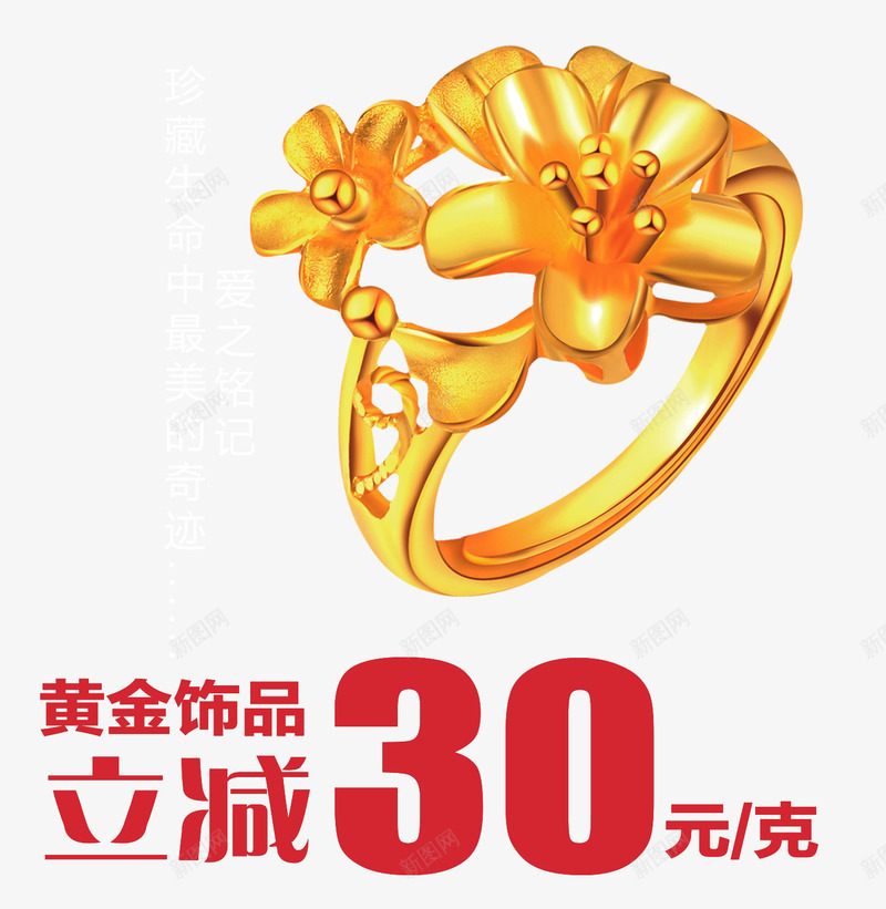 黄金饰品png免抠素材_88icon https://88icon.com 减价 婚戒 戒指 黄金饰品