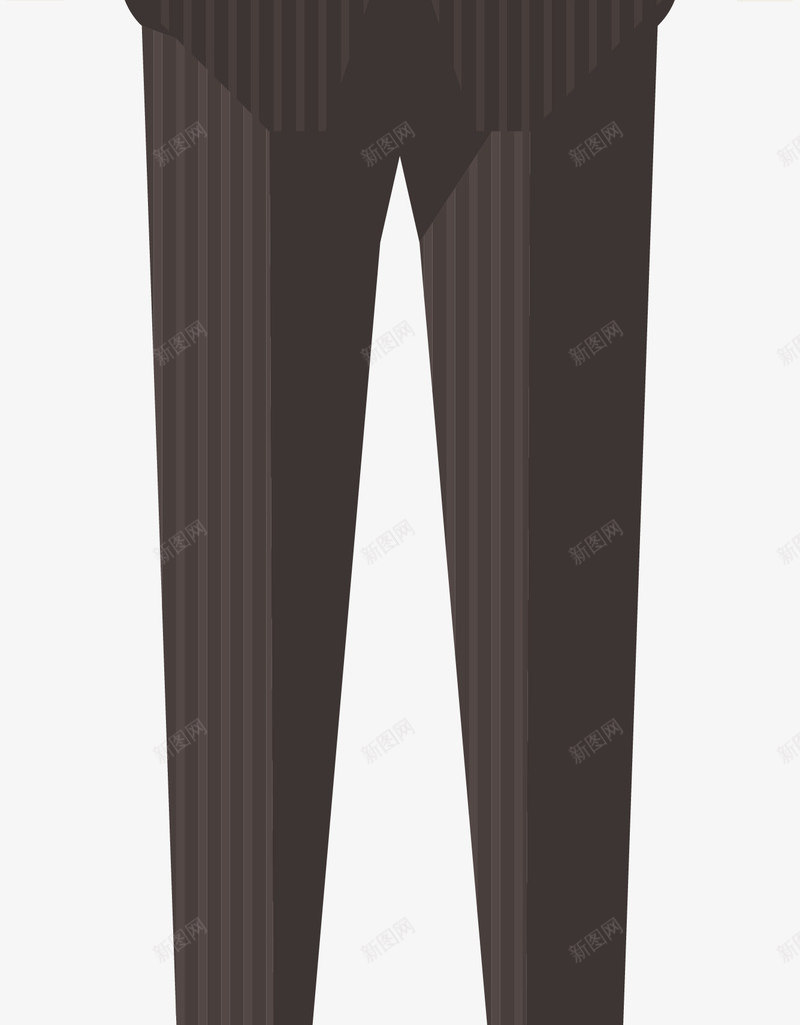 扁平化时尚服装矢量图eps免抠素材_88icon https://88icon.com 扁平化 时尚服装 服装设计 男士西装 领带 矢量图