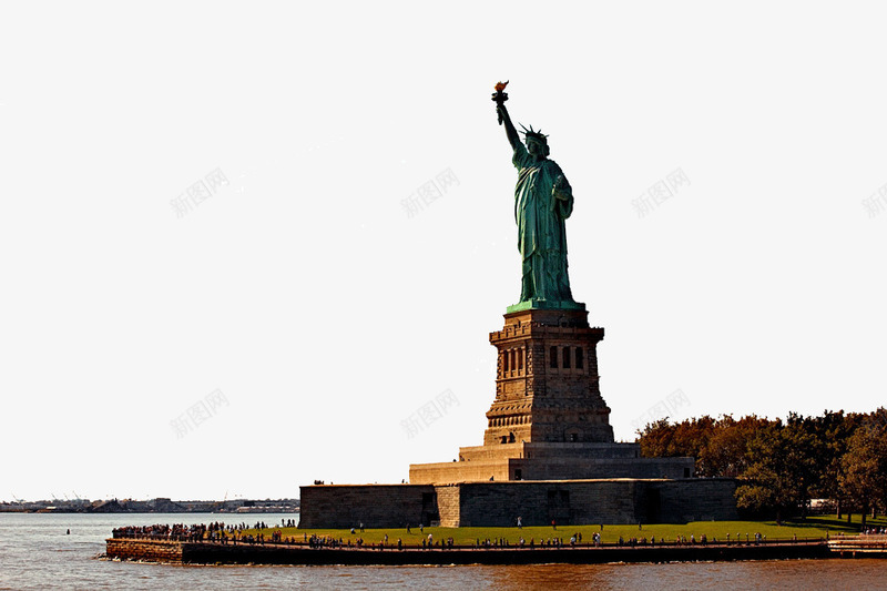 美国自由女神像png免抠素材_88icon https://88icon.com 旅游景区 美国自由女神像 自由女神像 著名景点