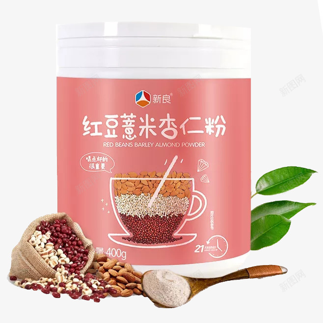 罐装红豆薏米粉png免抠素材_88icon https://88icon.com 五谷杂粮 品牌 祛湿健脾 红豆 罐装 营养 薏米 薏米红豆粉