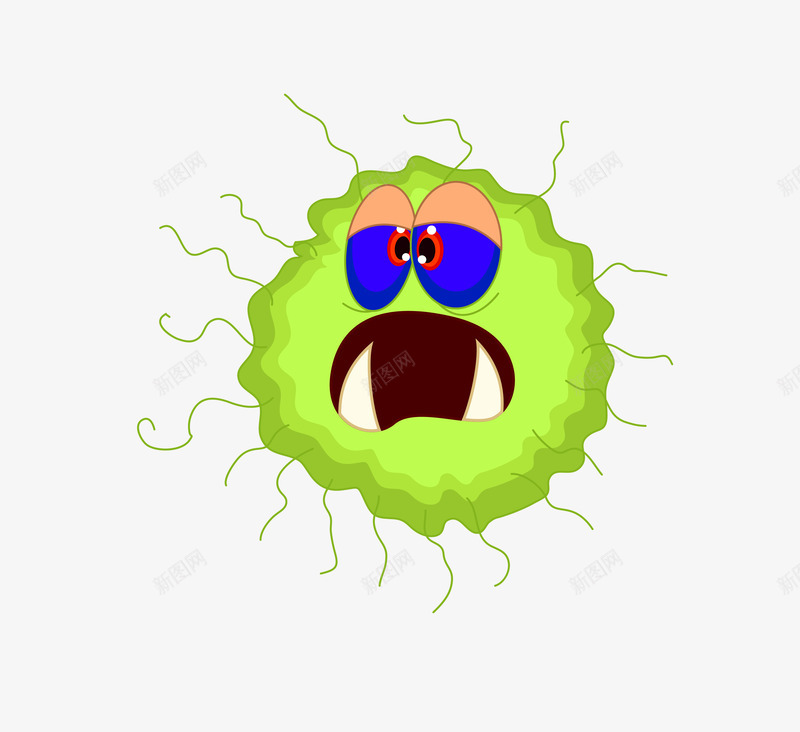 卡通装饰肠道菌群png免抠素材_88icon https://88icon.com 卡通微生物 卡通细菌 卡通肠道菌群装饰 扁平化肠道菌群 矢量肠道菌群 细菌 肠道菌群png 菌群