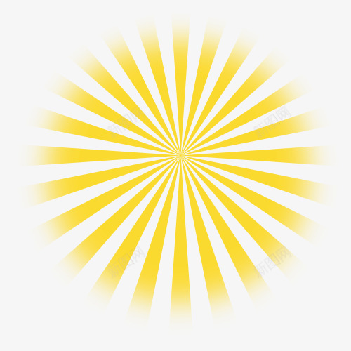 光束辐射发光炫光黄色光png免抠素材_88icon https://88icon.com 光束 发光 炫光 辐射 黄色