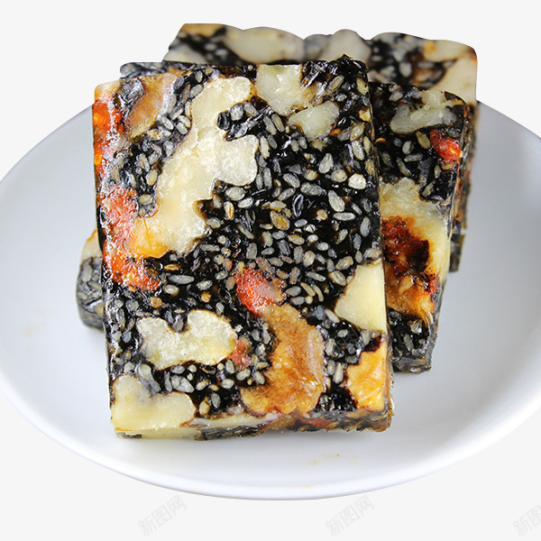 一碟阿胶糕png免抠素材_88icon https://88icon.com 一碟阿胶糕 正品东阿 补气血 阿胶糕