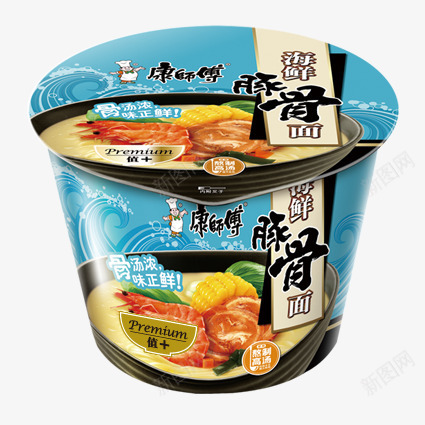 康师傅海鲜豚骨面png免抠素材_88icon https://88icon.com 包装 好吃的 康师傅 方便面 桶装泡面 海鲜豚骨 美味的